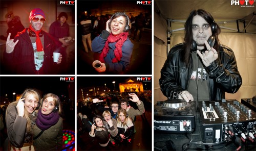 Winter party people ... Silent Disco Night @ Nouveau Monde, 17.12.2011