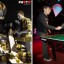 Fri-Son Staff celebrating Raclette and Ping-Pong ... Friclette @ Fri-Son, Fribourg, Switzerland, 20.01.2012