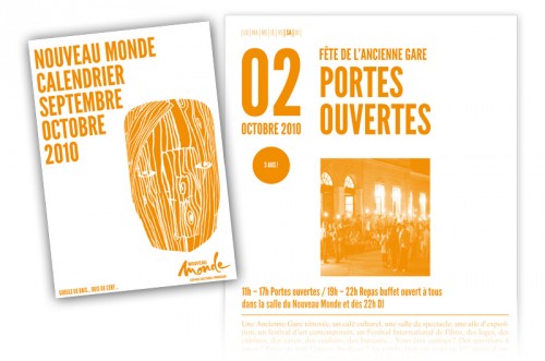 Nouveau Monde Programme 09/10 2010