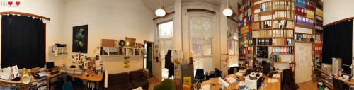 Fri-Son Office 360° Panorama with Tilt & Shift lens by stemutz