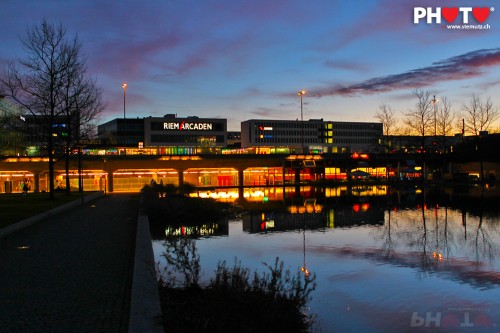 Sunset @ Messe München / Riem Arcaden, 15.01.2011 ... by stemutz