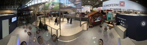 360° Panorama with Pano2 VR of Kaba Gilgen Booth, BAU 2011 München...