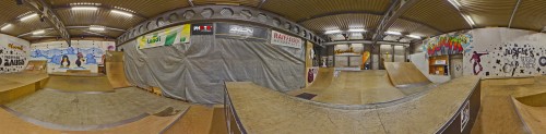 360° Panorama @ Wuiuai Skatepark, Heitenried, Switzerland, by stemutz