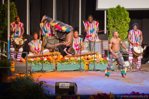 Burkina Faso in action ... Spectacle d'ouverture @ RFI 2011, Fribourg, 16.08.2011