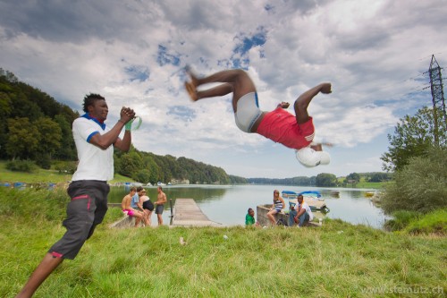 Burkina Faso traning at Pensier lake .... RFI 2011, 18.08.2011 by stemutz