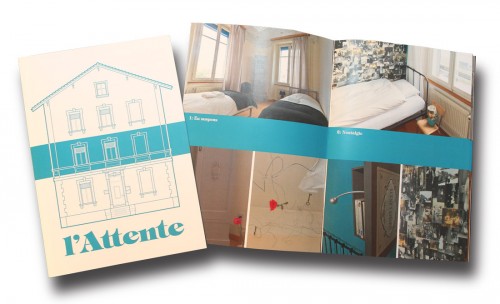 Brochure l'Attente, Nouveau Monde, Fribourg, pics by stemutz