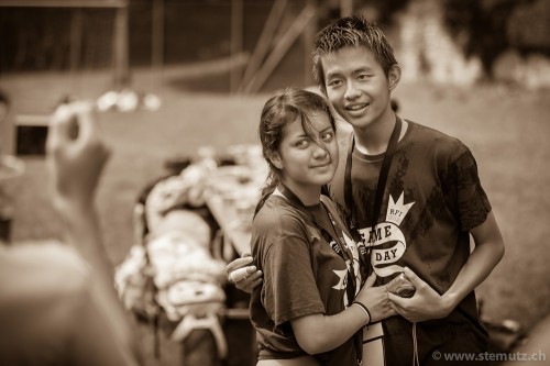 Teeny Love between Ecuador and Taiwan ... Game Day @ RFI 2012, 16.08.2012