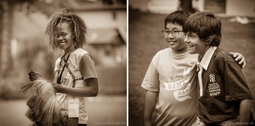 Kenya Lion Lady / Taiwan and Swiss Boys ... Game Day @ RFI 2012, 16.08.2012