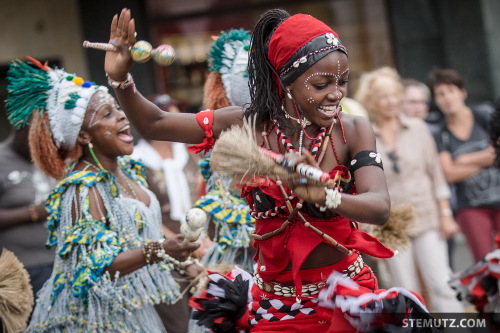 Gabon in Action ... RFI 2014 Opening Parade, Fribourg, 19.08.2014