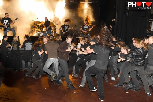 Death-Metal moshpit... Aborted (BE) @ Fri-Son, Fribourg, Switzerland, 16.12.2011