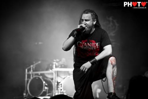 Rafal Piotrowski ... Decapitated (PL) @ Fri-Son, Switzerland, 16.12.2011