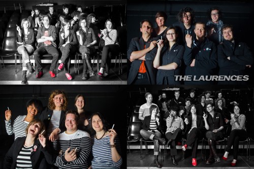 The Laurences Poster Shooting, Staff de bénévols du Nouveau Monde, 22.01.2012