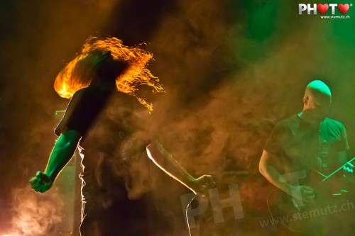 Like a werewolf ... Calcined @ Full Metal, Nouveau Monde, Fribourg, 25.02.2012