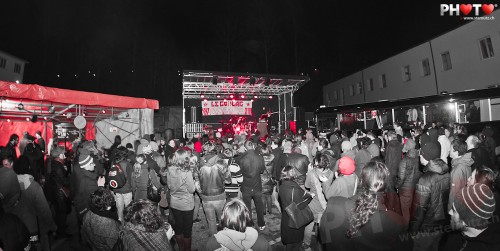 The Goulag crowd ... The Jackets @ Le Goulag Festival, Fribourg, 25.02.2012