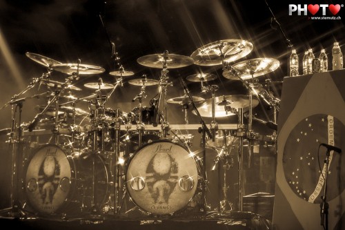 Nice Drumkit ... Soulfly (Bra) @ Fri-Son, Fribourg, Switzerland, 12.06.2012