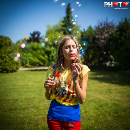 Nadja Bubbles Portrait Session, Summer 2012