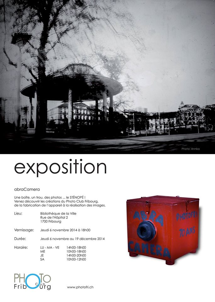 Exposition Collective, Photo Club Fribourg: abraCamera!