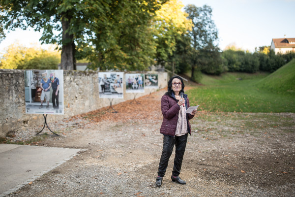 Présidente Nelly Keller, Vernissage afaap expo 2017, Murten by STEMUTZ