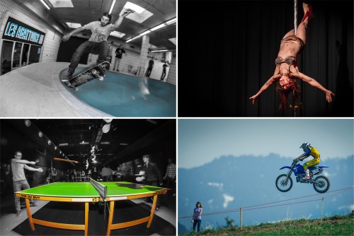 Photofri Photo Contest: Les Abattoirs / Pole Dancer / Flying Ball / Bike Balance