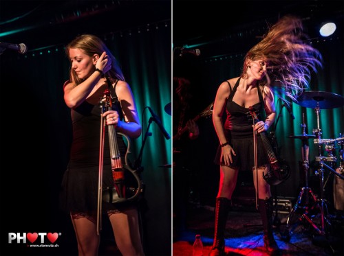 The calm and the wild side ... Singer/Violin Iris Keller of Hedera @ Bad Bonn