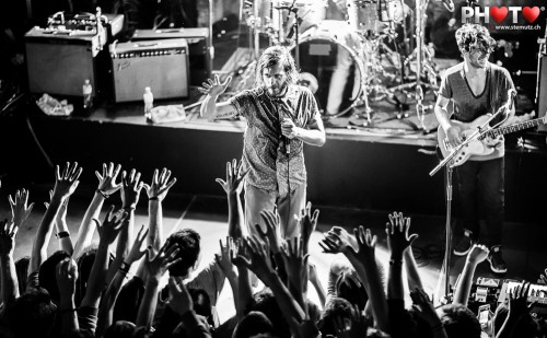 Hands-up with the Fan Crowd  ... Awolnation (USA) @ Ebullition, Bulle