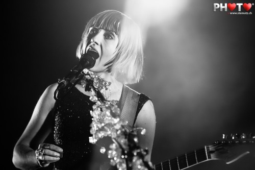 Charismatic Ritzy Bryan ... The Joy Formidable (UK) @ Fri-Son, Fribourg