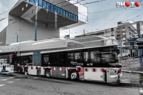 L'Equilibre et le bus des TPF ... Fribourg Moving City Life, 09.03.2013