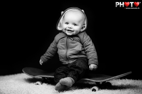 Future Skateboarder ... Baby Noah @ Wednesday's Photo Sessions