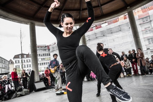 "Touch me" by Mélanie Gobet ... Fête de la danse 2013 @ Place Georges Python