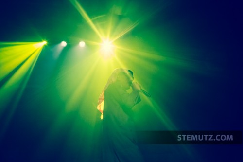 Lightshow ... Omar Souleyman (SY) @ Fri-Son, Fribourg, Switzerland, 07.05.2013