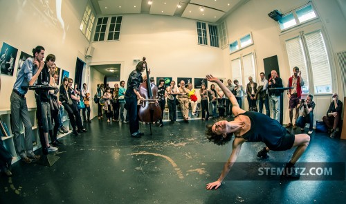 Ariel and Christian ... Vernissage Expo Photo "13x2" @ Ancienne Gare, Fribourg