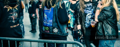 Metal Fans .... The Burden Remains / Megadeth (US) @ Fri-Son, Fribourg, Switzerland