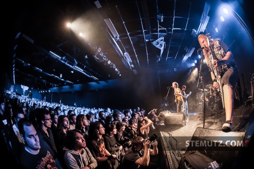 The Burden Remains heating up for Megadeth @ Fri-Son, Fribourg, Switzerland