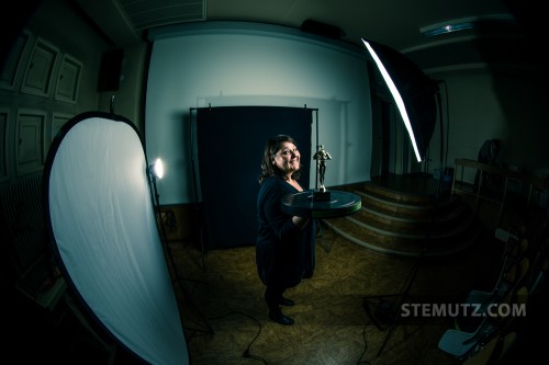 Making-of ... Mobile Portrait Photo Shoot with Stephanie Tschopp @ Cine-Cub