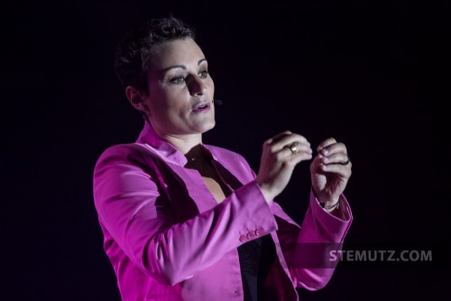 Stand-Up Comedy ... Sandrine Viglino @ Das Zelt, Vevey, Suisse, 06.06.2013