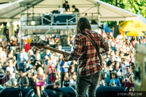 Stage View ... Dirty Sound Magnet @ Jazz Parade, Fribourg, Suisse, 12.07.2013