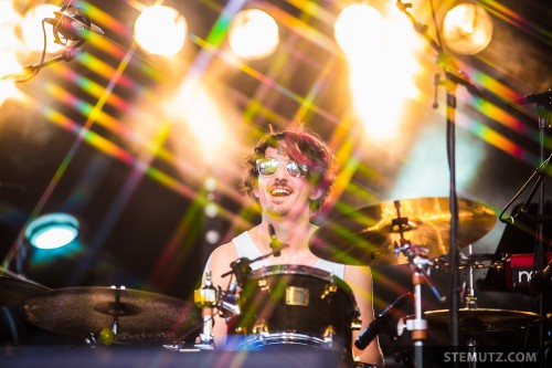 Happy Drummer ... Dirty Sound Magnet @ Jazz Parade, Fribourg, Suisse, 12.07.2013