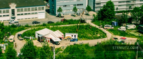 Le Jardin aux Betteraves ... City View from ex-Cardinal Tower @ blueFactory