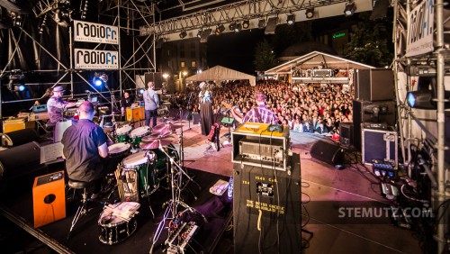 Stage View ... Nina Hagen (D) @ Jazz Parade, Fribourg, Suisse, 12.07.2013