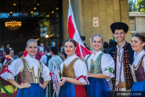 Poland ... RFI 2013: Cortège d'ouverture, Fribourg, 13.08.2013