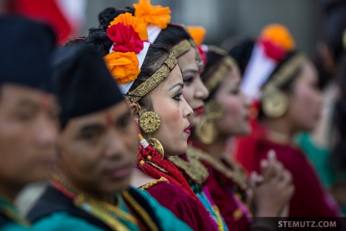 Nepal ... RFI 2013: Cortège d'ouverture, Fribourg, 13.08.2013