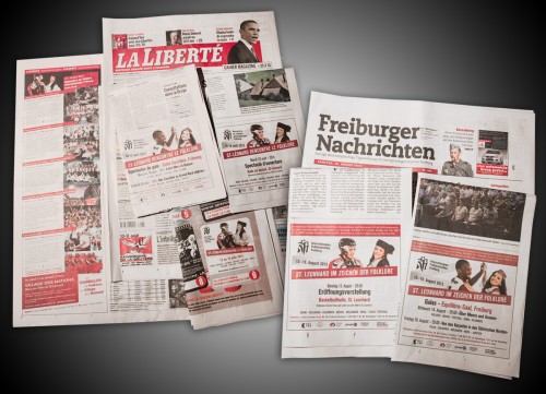 RFI 2013: Pictures and Advertising in La Liberté & Freiburger Nachrichten!