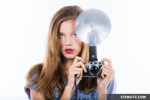 Leica Baby ... Fashion Shoot, September 2013. Model: Nadja K.