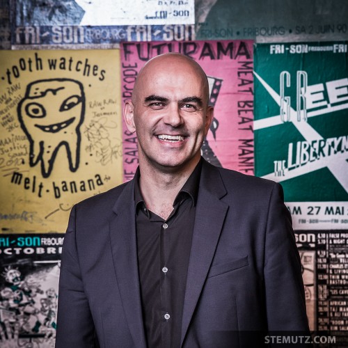 Bundesrat Alain Berset, Wall of Fame ... 30 Years of Fri-Son Party, 26.10.2013