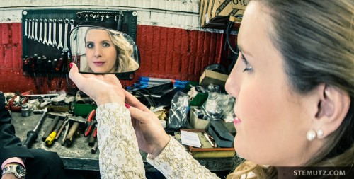 Italian Garage Wedding Portrait ... On Location Shoot, Di Stefano 15.11.2013