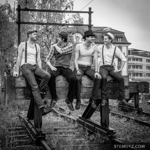 Men at Lunch ... Perskindol Portrait @ Ancienne Gare, Fribourg, 20.11.2013