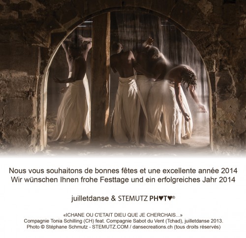 juilletdanse & STEMUTZ PHOTO wish you Merry Christmas & Happy New Year 2014!