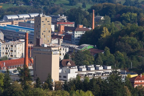 Very far away ... Rock'n'Wall at 2.5 km distance, Fri-Son, Fribourg, 2011