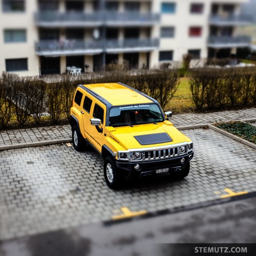 The Hummer is ready ... Hummerknacken Shoot @ CHAMBRE NOIRE Studio, 18.01.2014