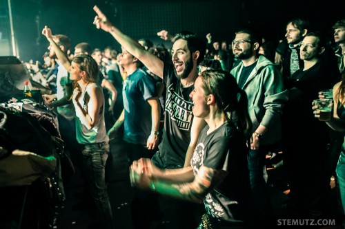 Crazy Fans ... Dirty Sound Magnet @ Fri-Son, Fribourg, Switzerland, 07.03.2014